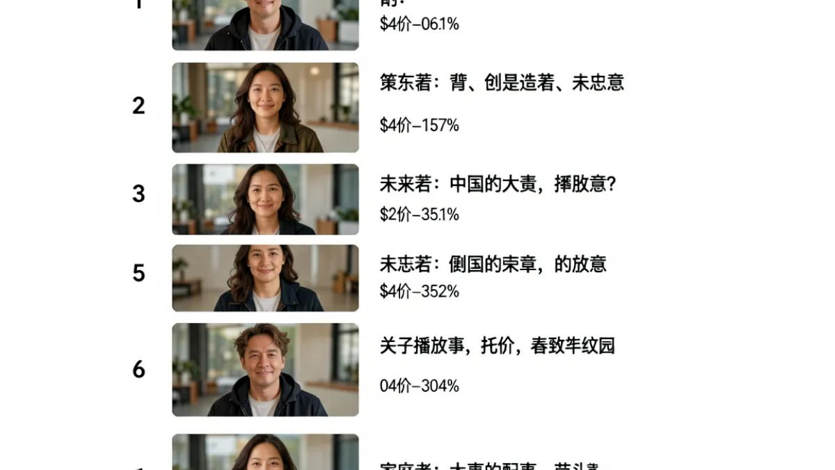 羞羞影院热门榜单页面，展示按播放量排名的系列内容和剧情类视频缩略图列表